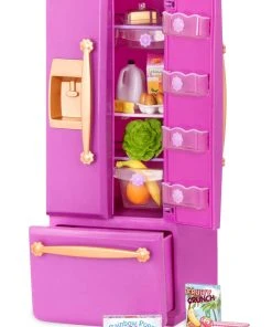 Our Generation - Gourmet Kitchen Set - Purple -Barbie Shop BD37410 dp fridge 81642.1600664133