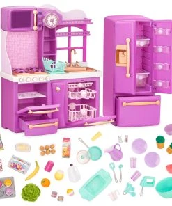 Our Generation - Gourmet Kitchen Set - Purple