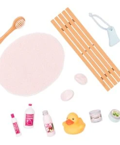 Our Generation - Bath And Bubbly Set -Barbie Shop BD37473 dp c 74901.1600736668