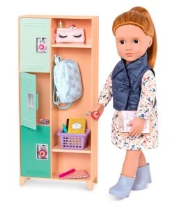 Our Generation Classroom Cool Locker Set -Barbie Shop BD37913 DP B 48415.1619168069