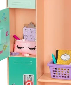Our Generation Classroom Cool Locker Set -Barbie Shop BD37913 DP E 87680.1619167963