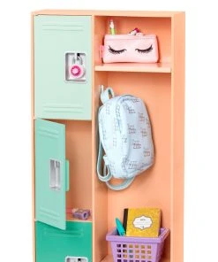 Our Generation Classroom Cool Locker Set -Barbie Shop BD37913 DP J 96707.1619168068