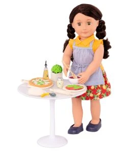 Our Generation - Tasty Toppings - Make Your Own Pizza Set -Barbie Shop BD37948 DP A 99719.1620382582