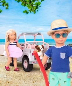 Our Generation 4X4 Car Off Roader - Grey -Barbie Shop BD37958 BD30461 LS A 26030.1619147677