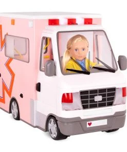 Our Generation Rescue Ambulance -Barbie Shop BD37959 DP D HS 84473.1619153130