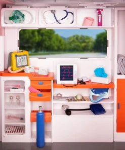 Our Generation Rescue Ambulance -Barbie Shop BD37959 LS A 50097.1619153003
