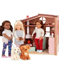 Our Generation Cozy Winter Cabin Set -Barbie Shop BD37961 DP L 21475.1619152601