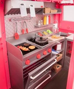 Our Generation - Grill To Go Food Truck - Pink -Barbie Shop BD37969 DP J 12915.1600662983