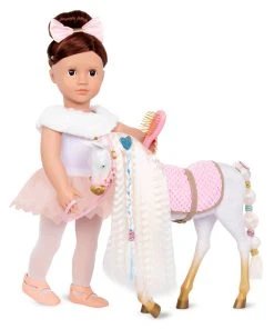 Our Generation Andalusian Hair Play Foal -Barbie Shop BD38162 DP A 61021.1619154724