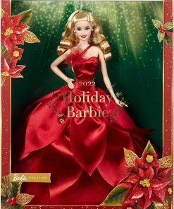 Barbie Signature 2022 Holiday Barbie Doll Blonde Hair 11 Barbie Signature 2022 Holiday Barbie Doll Blonde Hair -Barbie Shop Barbie Signature 2022 Holiday Barbie Doll 5 47220.1663642712