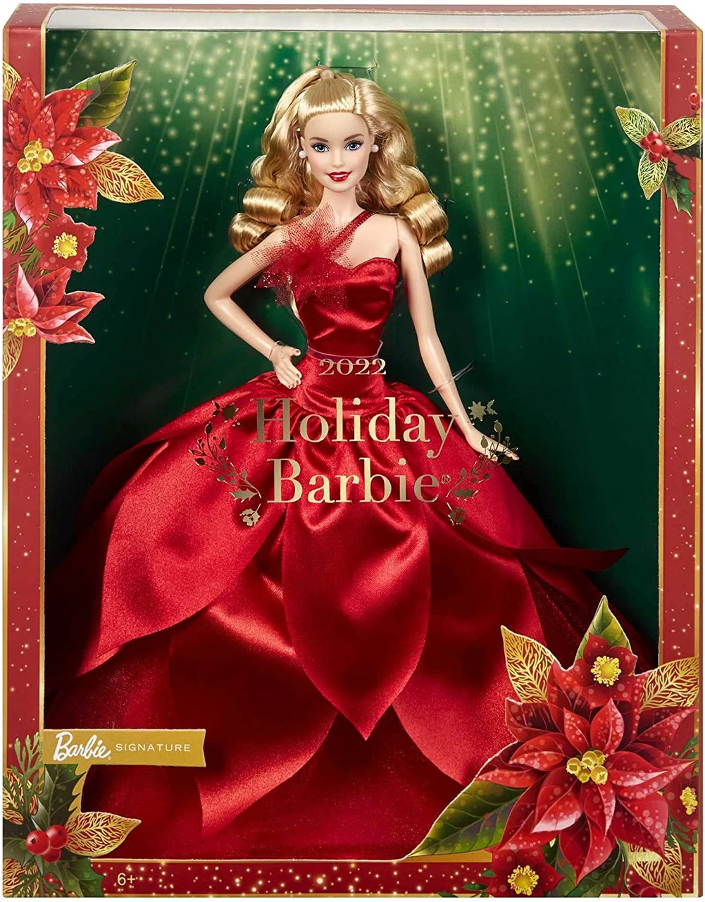 Barbie Signature 2022 Holiday Barbie Doll Blonde Hair 7 Barbie Signature 2022 Holiday Barbie Doll Blonde Hair - Image 5