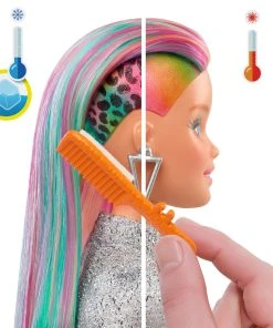 Barbie Leopard Rainbow Hair Dolls -Barbie Shop GRN81 OP 21 122 comp 91998.1652673860