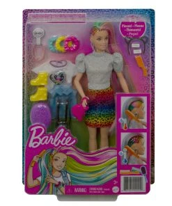Barbie Leopard Rainbow Hair Dolls -Barbie Shop GRN81 PIP FE 21 001 4LB 26637.1652673860