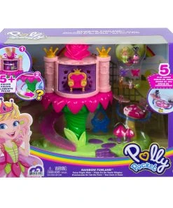 Polly Pocket Fantasy Unicorn Rides -Barbie Shop GYK43 PIP FE 21 001 4LB 30113.1620357454