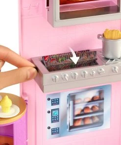 Barbie Cook n Grill Restaurant Doll And Playset -Barbie Shop HBB91 OP 21 01361 93692.1652674640