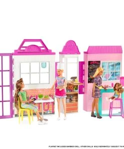 Barbie Cook n Grill Restaurant Doll And Playset -Barbie Shop HBB91 OP 21 0262 45141.1652674639