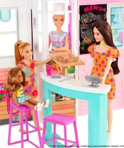 Barbie Cook n Grill Restaurant Doll And Playset -Barbie Shop HBB91 OP 21 0289 28925.1652674641