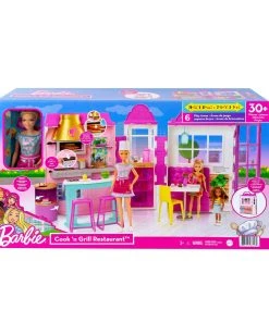 Barbie Cook n Grill Restaurant Doll And Playset -Barbie Shop HBB91 PIP FE 21 001 4LB 77005.1652674640