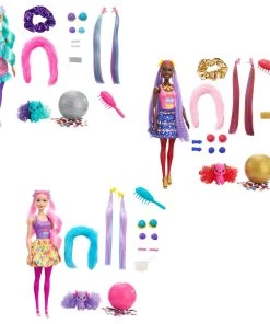 Colour Reveal Hair Feature Dolls -Barbie Shop HBG38 C 21 comp 70341.1632195505