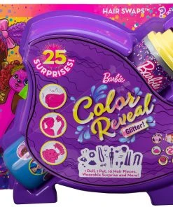 Colour Reveal Hair Feature Dolls -Barbie Shop HBG40 PIP FE 21 3846 00L 40353.1632195506