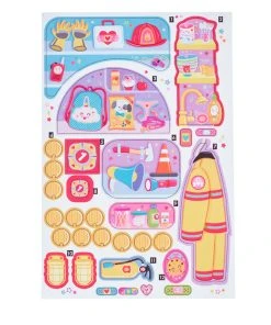 Barbie Chelsea Fire Truck Vehicle -Barbie Shop HCK73 Enhanced A Inset6 US INTL 40874.1652675280