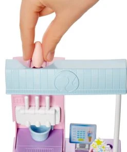 Barbie Ice Cream Shop Playset -Barbie Shop HCN46 OP 22 1151 69498.1652674780