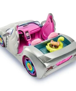 Barbie Extra Vehicle - Silver Convertible -Barbie Shop HDJ47 Enhanced A Inset4 US INTL 56381.1652675212