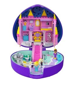Polly Pocket Starlight Castle Compact -Barbie Shop HFJ64 OP 21 00001 25375.1652672865
