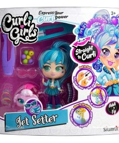 Curli Girls Doll And Pet Deluxe Set -Barbie Shop INN SVT 82086 7 06374.1654831664