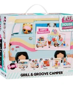 L.O.L. Surprise 5-N-1 Grill & Groove Camper -Barbie Shop L.O.L. Surprise 5 N 1 Grill Groove Camper 8 00181.1666148923