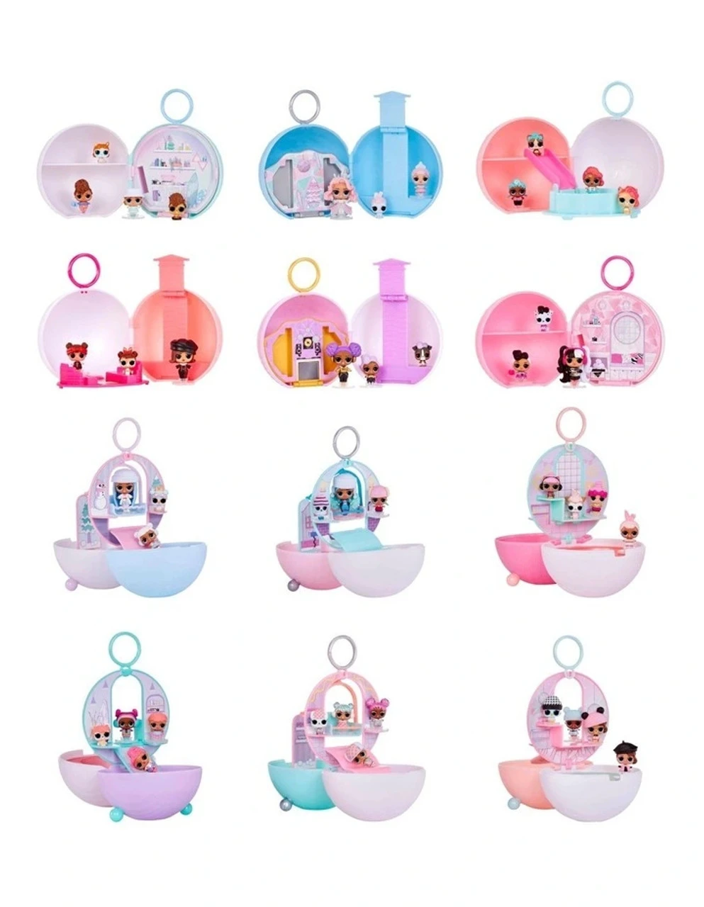 Mini L.O.L. Surprise! Winter Family Playset Collection With 8+ Surprises - Image 4